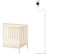 Derebir Soporte para Vigilabebés Vompatible con ARENTI Cámara, Soporte para Cámara de Bebé, Soporte para Cámara Fuerte, Soporte para Mayor Seguridad (68,7 Pulgadas)