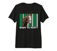 Derecho a la Fiesta de Caballos, Carreras de Caballos, Santa Anita, del Mar Camiseta Premium