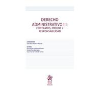 Derecho Administrativo III: Contratos, medios y responsabilidad (Manuales de Derecho Administrativo, Financiero e Internacional Público)