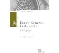 Derecho: Conceptos Fundamentales: Iniciación crítica a la mentalidad jurídica (Textos universitarios)