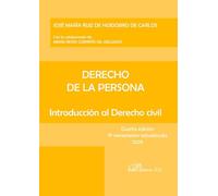 Derecho de la Persona. Introducción al Derecho Civil