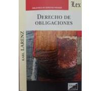 Derecho De Obligaciones (larenz)