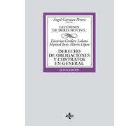 Derecho de obligaciones y contratos en general: Lecciones de Derecho Civil (Derecho - Biblioteca Universitaria de Editorial Tecnos)