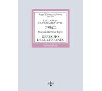 Derecho de sucesiones: Lecciones de Derecho Civil (Derecho - Biblioteca Universitaria de Editorial Tecnos)