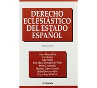 Derecho eclesiástico del estado español (MANUALES DE DERECHO CANONICO)