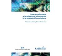 Derecho Gobernanza Y Tecnologias De La Informacion En La Socieda D Del
