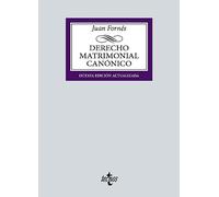 Derecho matrimonial canónico (Derecho - Biblioteca Universitaria de Editorial Tecnos)