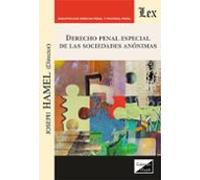 Derecho Penal Especial De Las Sociedades Anonimas