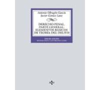 Derecho Penal. Parte General: Elementos Basicos De Teoria Del Delito