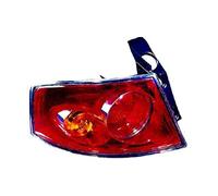 Derecho-PILOTO TRASERO-sin portalámparas-Ambar-Rojo-Exterior