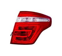 Derecho-PILOTO TRASERO-sin portalámparas-Blanco-Rojo-Exterior