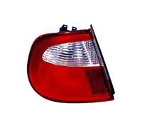 Derecho-PILOTO TRASERO-sin portalámparas-Blanco-Rojo-Exterior