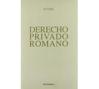 Derecho privado romano (Manuales (Universidad de Navarra. Facultad de Derecho))