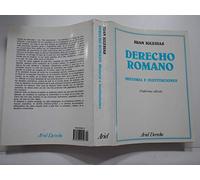 Derecho romano. historia e instituciones