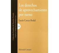 DERECHOS APROVECHAMIENTO POR TURNO (SIN COLECCION)