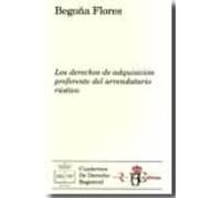 Derechos De Adquisicion Preferente Del Arrendatario Rustico