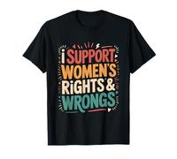 Derechos de Las Mujeres Feminismo Empoderamiento Femenino Camiseta