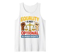 Derechos de Las Mujeres: Todos Somos Hombres Humanos, Grandes fanáticos de los Derechos Humanos Camiseta sin Mangas