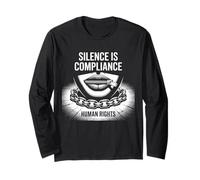 Derechos de Las Mujeres: Todos Somos Hombres Humanos, Grandes fanáticos de los Derechos Humanos Manga Larga