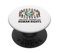 Derechos de Las Mujeres: Todos Somos Hombres Humanos, Grandes fanáticos de los Derechos Humanos PopSockets PopGrip Adhesivo