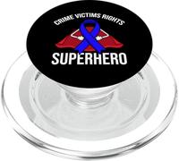 Derechos de Las víctimas del Crimen superhéroe PopSockets PopGrip para MagSafe