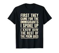 Derechos de los inmigrantes La Justicia Social Habla Camiseta