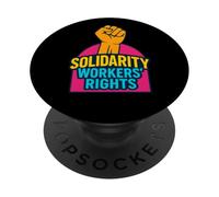 Derechos de los Trabajadores solidarios PopSockets PopGrip Adhesivo