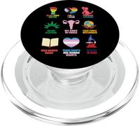 Derechos Humanos Feminismo Igualdad Orgullo LGBTQ Trans PopSockets PopGrip para MagSafe