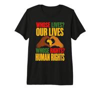 Derechos Humanos Protesta Afroamericana Historia Camiseta Premium