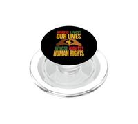 Derechos Humanos Protesta Afroamericana Historia PopSockets PopGrip para MagSafe