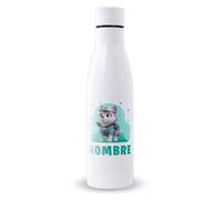 DEREGALOOS Botella Personalizada Infantil 700ml Everest. Botella Acero Inoxidable Reutilizable con Nombre. Botella Niños Libre de BPA para Escuela Regalo Original