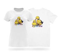 DEREGALOOS Camiseta Orgullo LGTBIQ+ | Ideas de Regalos Originales | Regalos Originales para el Día del Orgullo | LGBTIQ+ | Hecho en España (FR/ES, Letras, XXL, Regular, Regular, Patos)
