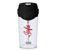 DEREGALOOS Mezclador Proteina Eléctrico Personalizado. Vaso Mezclador Recargable con Cable USB. Diseño Deportivo con Nombre. Ideal para Suplementos y Batidos. Shaker para Proteína, Cafe