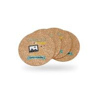 DEREGALOOS Posavasos de Corcho Personalizados con Nombre, Foto, Texto. Set de 6. Regalos Originales Personalizados. Juego de 6 Posavasos Originales