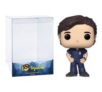 Derek Shepherd: P o p ! TV Vinyl Figurine Bundle with 1 Compatible 'ToysDiva' Graphic Protector (1075 - 36425 - B)