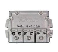 Televes 544602 - Derivador ict b 4 direcciónes 20db