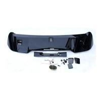 Derivabrisas Delanteros para Ventanillas Deflector de Cola Fijo para Honda CRV CR-V 2012, 2013, 2014, 2015 y 2016, ABS, Color Negro Brillante. Rejilla Protectora contra la Lluvia(Bright Black)