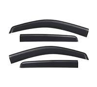 Derivabrisas Delanteros para Ventanillas Deflector de Viento Compatible con Ford Ranger 2022, 2023 y posteriores, Wildtrak XLT, XLS, XL Sport Plus y XLT. Rejilla Protectora contra la Lluvia