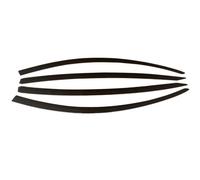 Derivabrisas Delanteros para Ventanillas Kit de decoración para carrocería, Deflector de Viento y Lluvia, Compatible con Tesla Model Y 2019-2023, 4 Unidades Rejilla Protectora contra la Lluvia