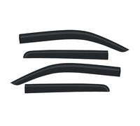 Derivabrisas Delanteros para Ventanillas Visera de ventilación para Puerta y Ventana,Compatible con Mitsubishi Triton L200 2024, Cabina Doble, Deflector de Viento. Rejilla Protectora contra la Lluvia