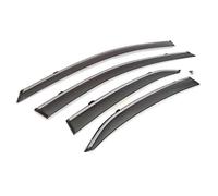 Derivabrisas Delanteros para Ventanillas Visera para Ventana de Coche, Protector Solar, Deflector de Humo, Compatible con Toyota Camry 2018-2021 Rejilla Protectora contra la Lluvia(Bring Silver Bars)