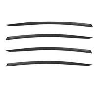 Derivabrisas Delanteros para Ventanillas Visera Protectora para Ventana Lateral de Tesla Model Y Model 3, Deflector de Viento para Parabrisas de Coche. Rejilla Protectora contra la Lluvia(MK1 2017 C)