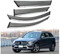 Derivabrisas para Benz GLC Class X205 2015 2016, Visera Ventana Deflector Protector Lluvia Y Sol Cubierta Protectora Toldos Viseras Protección
