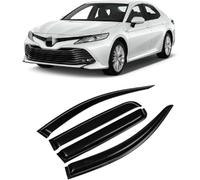 Derivabrisas para Camry 2018 2019 2020 2021 2022, Visera Ventana Deflector Protector Lluvia Y Sol Cubierta Protectora Toldos Viseras Protección