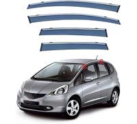 Derivabrisas para FIT/Jazz GE 2008-2013, Visera Ventana Deflector Protector Lluvia Y Sol Cubierta Protectora Toldos Viseras Protección