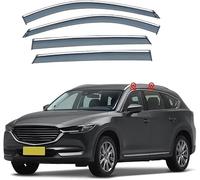 Derivabrisas para Mazda CX 8 KG 2019-2022, Visera Ventana Deflector Protector Lluvia Y Sol Cubierta Protectora Toldos Viseras Protección