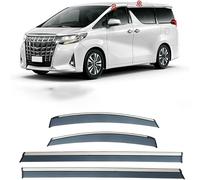 Derivabrisas para Toyota Alphard AH30 2015-2022, Visera Ventana Deflector Protector Lluvia Y Sol Cubierta Protectora Toldos Viseras Protección