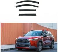 Derivabrisas para Toyota Corolla Cross XG10 2022, Visera Ventana Deflector Protector Lluvia Y Sol Cubierta Protectora Toldos Viseras Protección