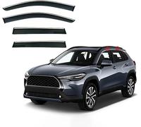 Derivabrisas para Toyota FRONTLANDER XG10 XG10 2022, Visera Ventana Deflector Protector Lluvia Y Sol Cubierta Protectora Toldos Viseras Protección