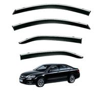 Derivabrisas Viseras Deflector para Toyota Camry MK6-XV40 2006-2011, Deflectores de Viento Ventana Antilluvia con Rayas Brillantes Accesorios